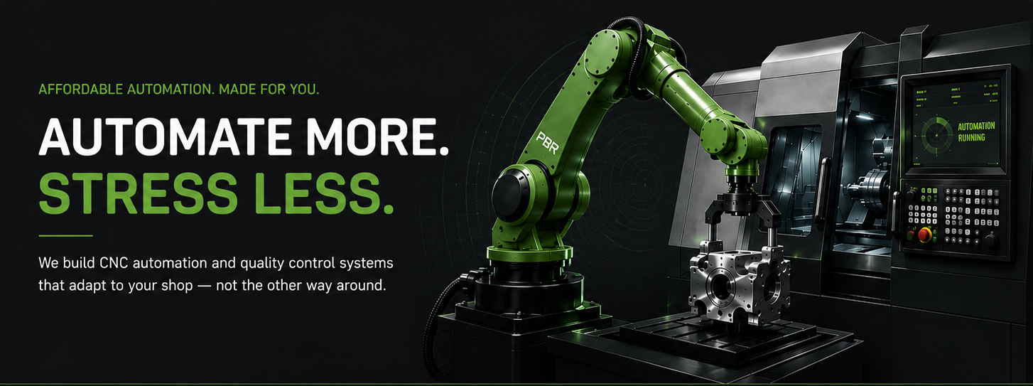 Affordable automation. Made for you. Automate more. Stress less.