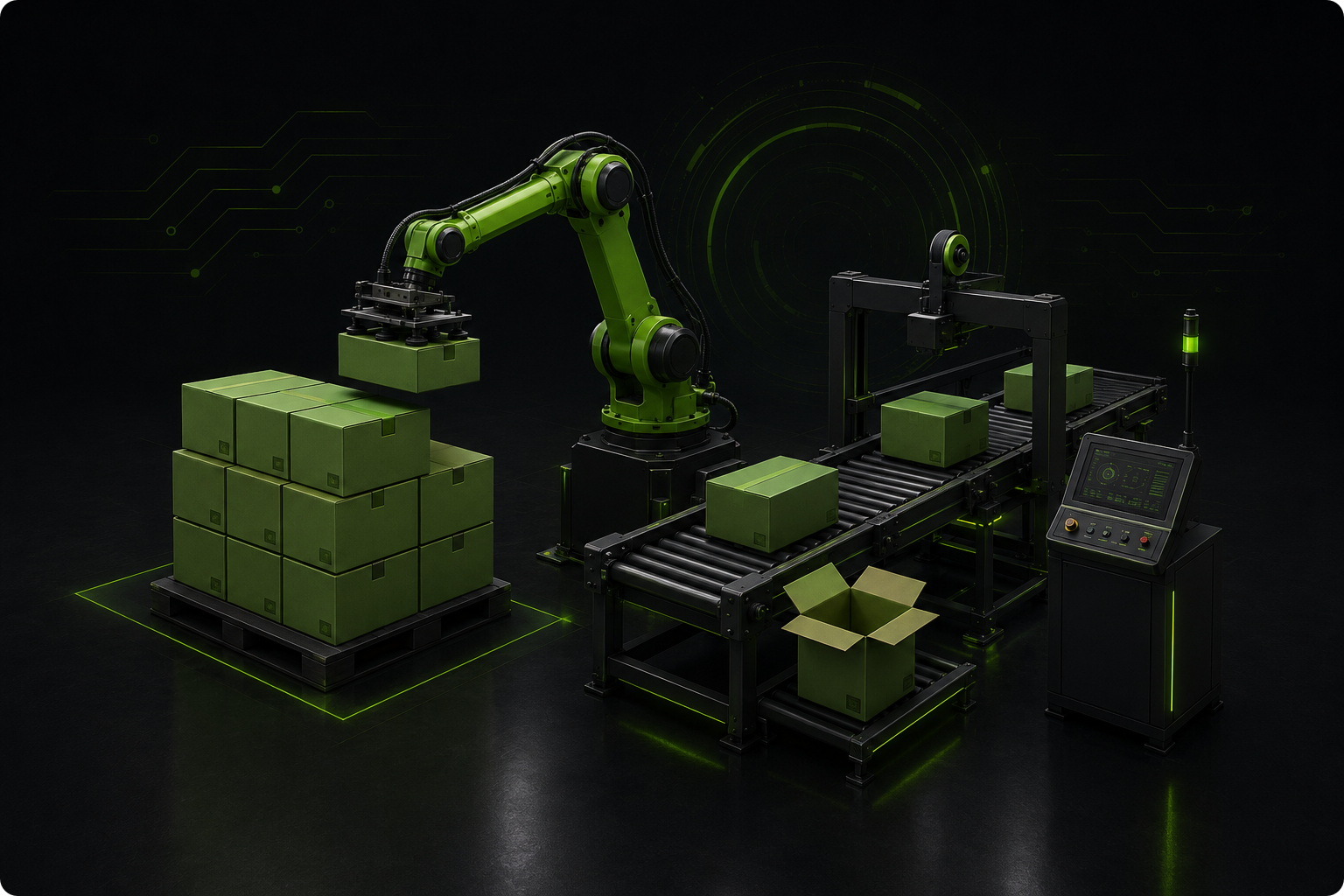 Packaging and Palletizing